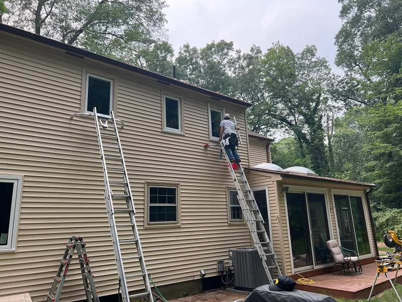 Custom aluminum capping work